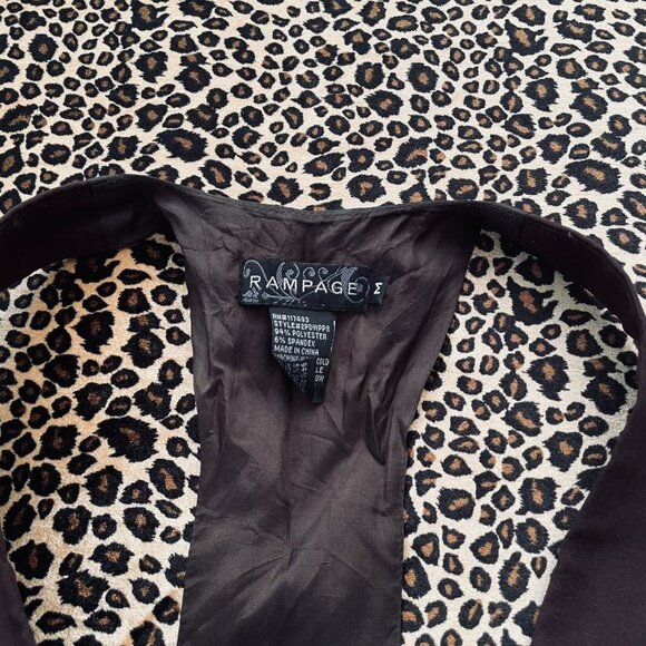 vintage brown crop vest - Picture 7 of 7